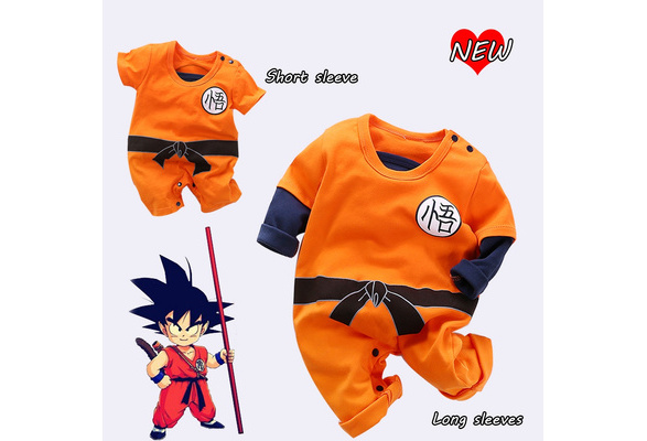 dragon ball baby girl clothes