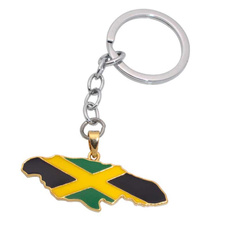 Keys, jamaica, jamaicamapkeychain, Key Chain