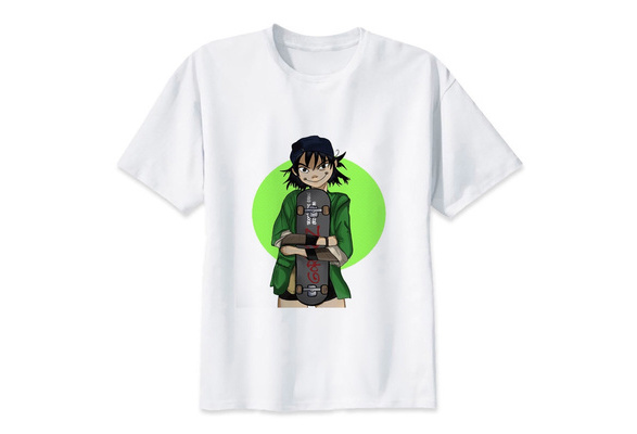 Gorillaz Noodle skate T shirt men t 