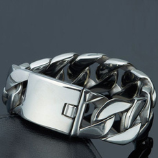Men Jewelry, Heavy, Stainless, Wristbands