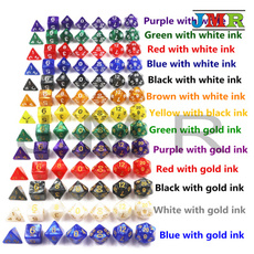 polyhedron, 7pieceslot, dado, Dice
