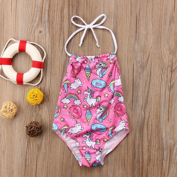 unicorn baby swimsuit