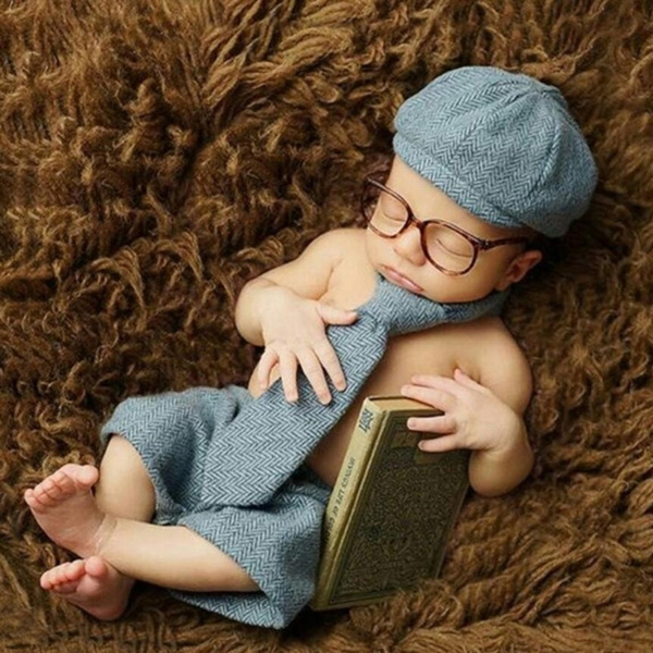 Newborn Photography Props Clothing Set Baby Boy Costume