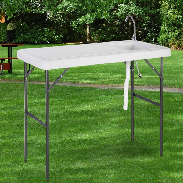 Portable Folding Table Fish Fillet Hunting Cleaning Cutting