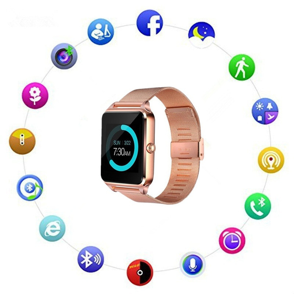 New fashion Original Bluetooth Smart Watch Z60S Smartwatch support Sim TF for IOS apple Android huawei xiaomi Mobile Phone