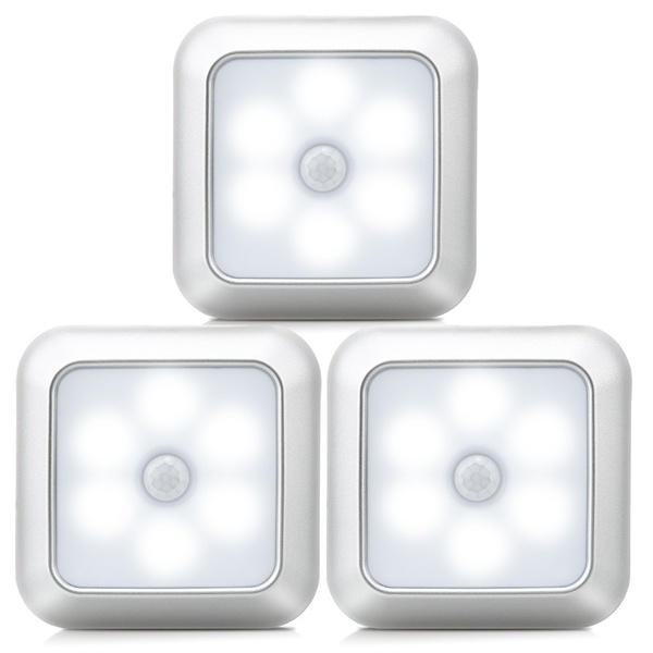 Motion Sensor Night Light, 6 Led Stick-on Motion Sensor Lights