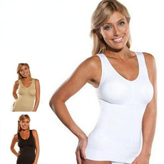 Women Slimming Tank Top Cami Shaper Body Shape Wear Tummy Control Seamless Vest