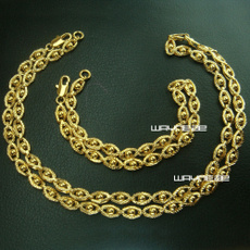 yellow gold, necklacebracelet, Schmuck, gold