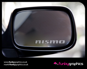 Graphic, nissan, Mirrors, Decal