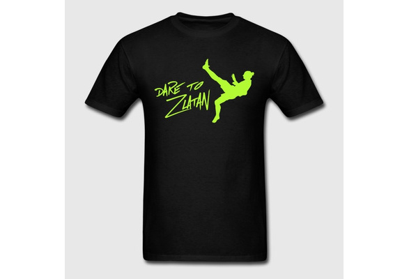 protesta Cuando Volar cometa Dare to Zlatan Ibrahimovic fashion T-Shirt for Men | Wish