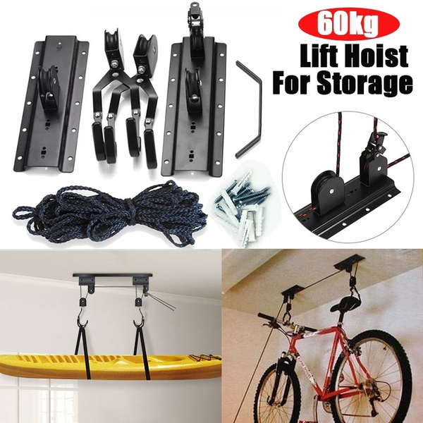 Garage Bike Lift System, Bicycle Garage Storage Lift Hoist