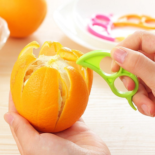 Creative Kitchen Mouse Open Orange Equipment 4 Pack Orange Peeler Peeler  Orange Peel Orange Peel Knife Peeling knife