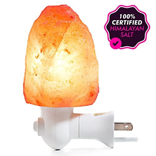 Amethya Natural Himalayan Salt Lamp Night Light Wish
