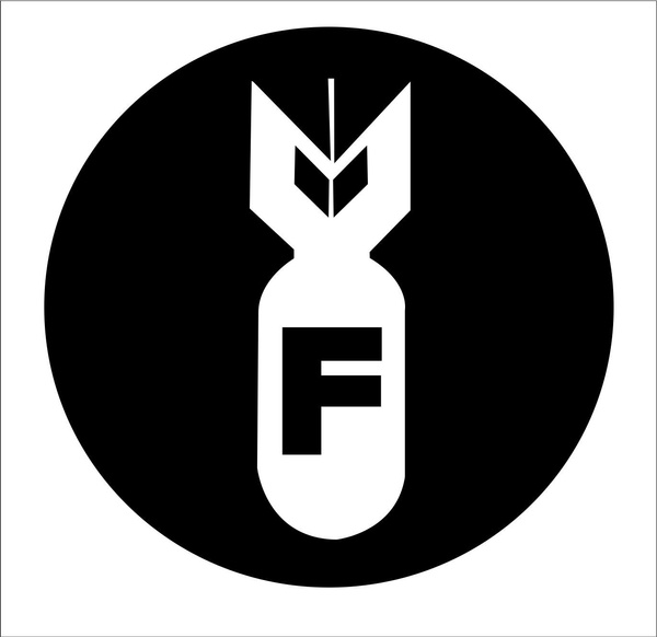 F**k You Hard Hat DecalHelmet Sticker Funny Label Joke Gag Toolbox F Bomb FU 