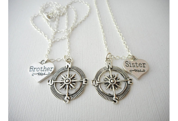 sister gift, brother sister jewelry 
