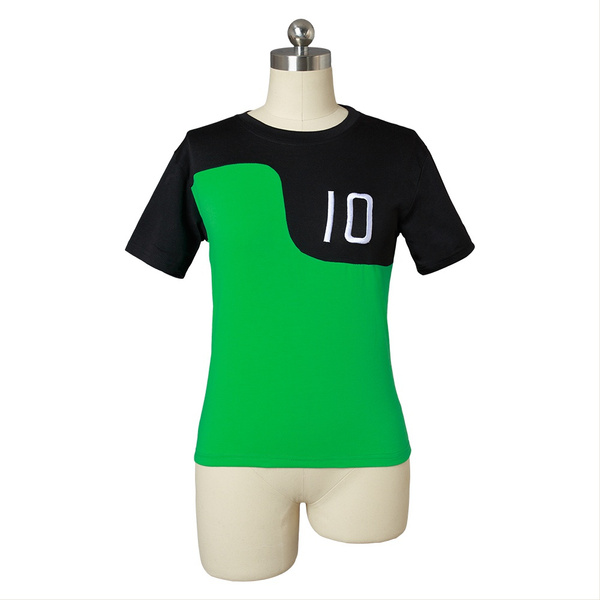 Ben 10 Alien Force Ultimate Omnitrix Green Benjamin Cosplay Tee Kids Costume T Shirt Tops Sport Wish - ben 10 t shirt roblox