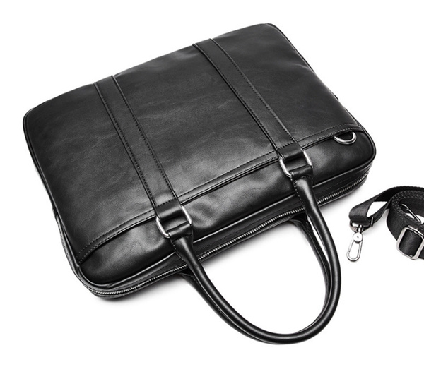 Famous Brand Business Men Briefcase Bag Luxury Leather Laptop Bag Man