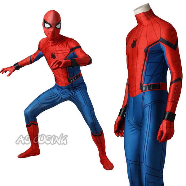 Spider-Man Homecoming Zentai Suit - Full-Body Cosplay Costume For Halloween & Conventions