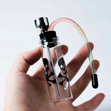 pipe with a water container to smoke tobacco Generic TM Mini Smoking Smoking Accessory Cigarette Cigar Holder Hookah Filter Pipe for Men Home & Kitchen pipe with water container to