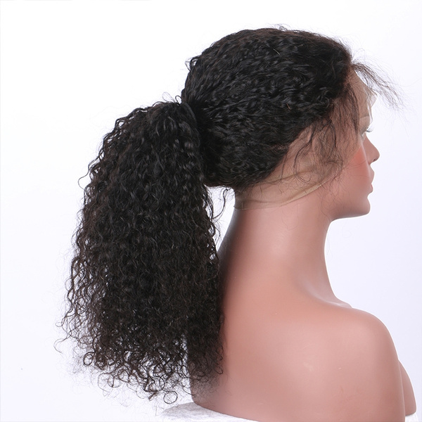 afro curly lace front wigs