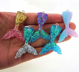 glittermermaidtail, Key Chain, mermaidcharm, mermaidparty