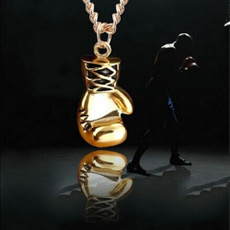 boxingglovependant, Steel, Chain Necklace, Fashion