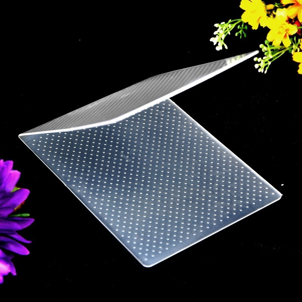 Dots Plastic Embossing Folder For Scrapbook DIY Album Card Tool Plastic ...