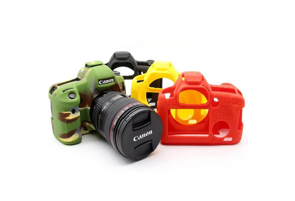 D DOLITY Soft Skin Silicone Cover Case for Canon EOS 5D Mark IV Camera Protector Accessory Camouflage D DOLITY Soft Skin Silicone Cover Case for Canon EOS 5D Mark IV Camera Protector Accessory Camouflage