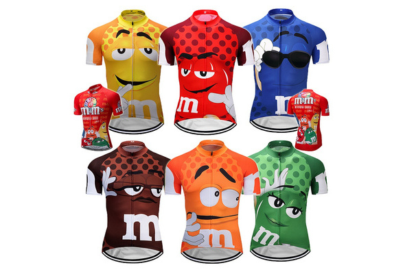 cycling jersey m&m