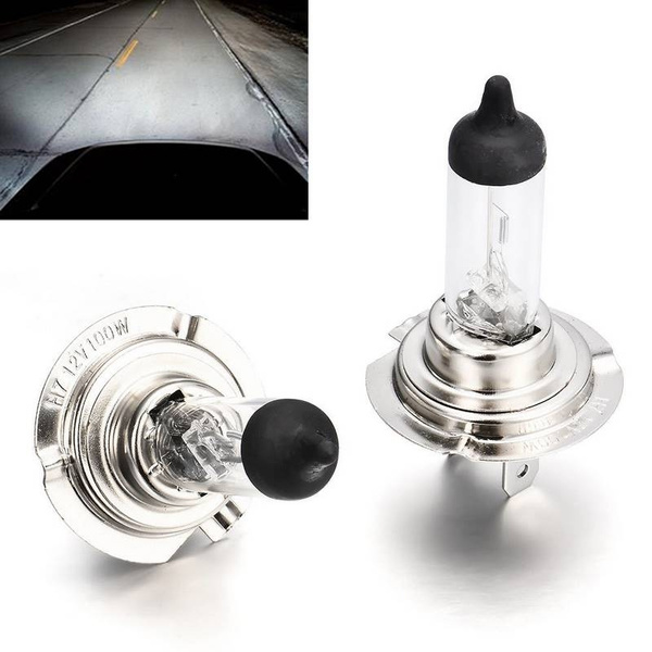 100W H7 Xenon Blue Headlamp Bulbs – Off Road / Rally Lights (Pair)
