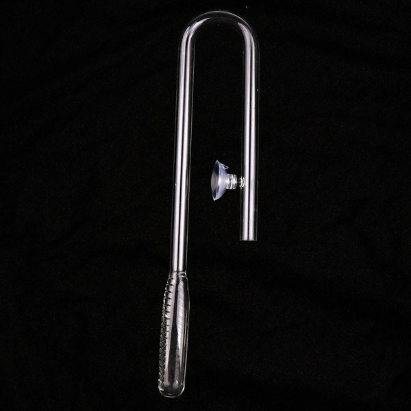 Fzone Glass Lily Pipe Inflow & Outflow Set For Aquarium Filter System (Up To 100 Gal)