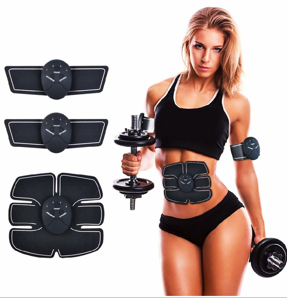 DoCH Abs Trainer,Muscle Toner,Abdominal Toning Belts EMS Abs Trainer Body Fitnes 