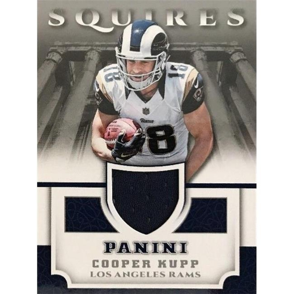 Sold at Auction: 10/22/2017 Cooper Kupp rookie season game worn Los Angeles  Rams jersey.