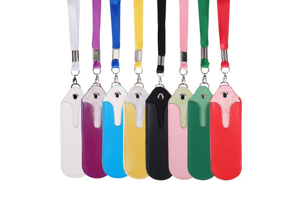 EGo E Cigarette Bag Necklace String PU Leather Lanyard Carrying Pouch  Pocket Neck Sling Rope Round Corner Carry Case For Ego E Cigarette From  Alexstore, $0.52