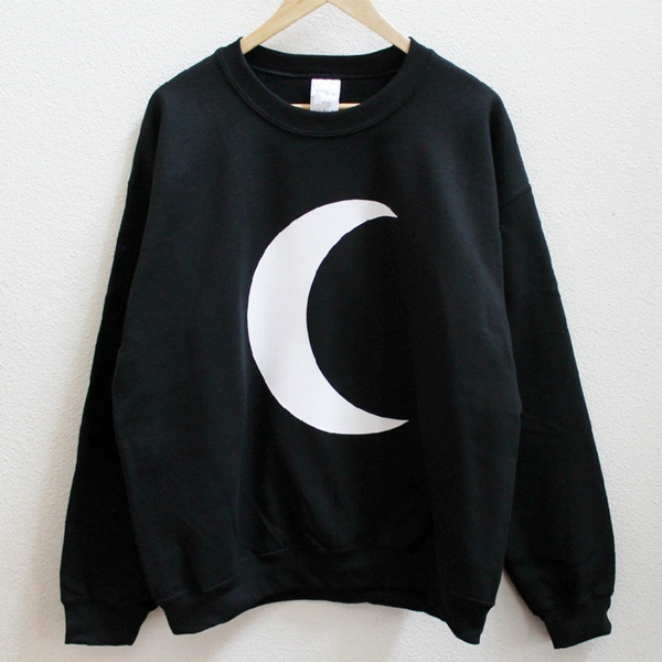 crescent moon hoodie