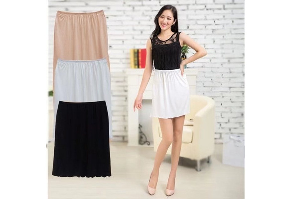 ladies black underskirt