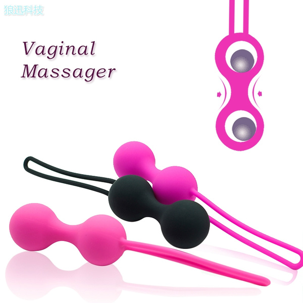 Kegel Ball Vibrator for Women Vaginall Massage,100% Material Silicone