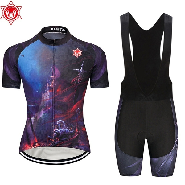 2018 Banesto Ciclismo manica Corta Maglie Abbigliamento/Abbigliamento  Pantaloni Tute Abbigliamento Sportivo maillot/Roupa Ciclismo | Wish