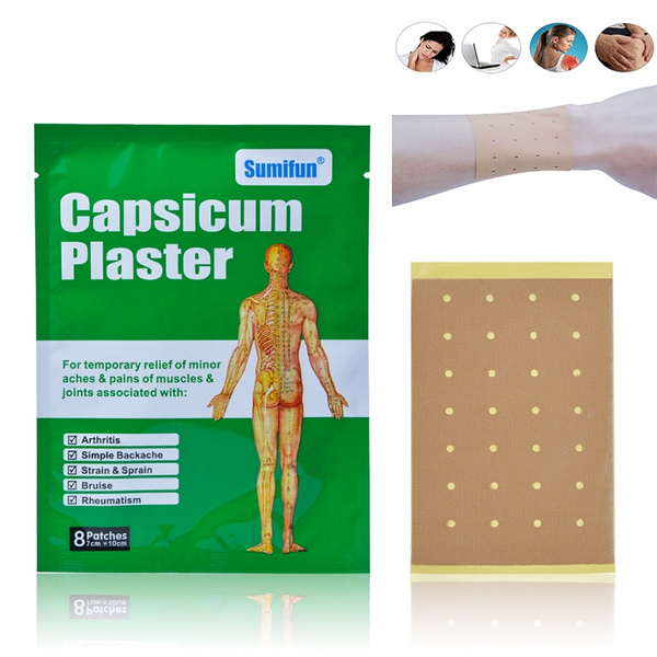 Capsicum Plaster Pain Patch Heat Pads for Pain Relief Medical Herbal Heating  Patch for Back Joint Pains | Wish