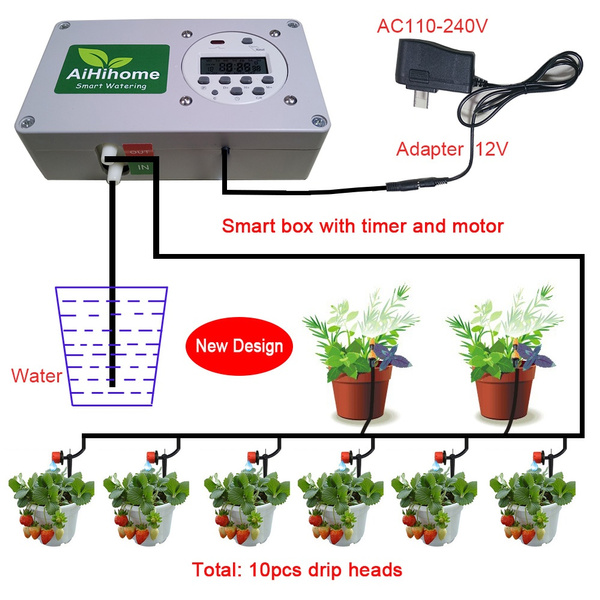 New Design Automatic Watering System, Best Smart Garden Watering System Design
