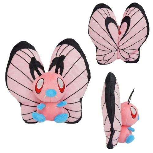 Pink butterfree store plush