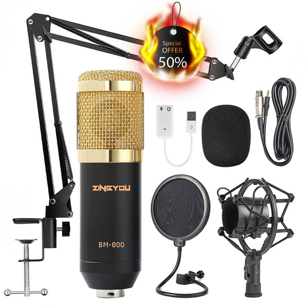 Microphone, micpopfilter, recordingmicrophone, condensermicrophone