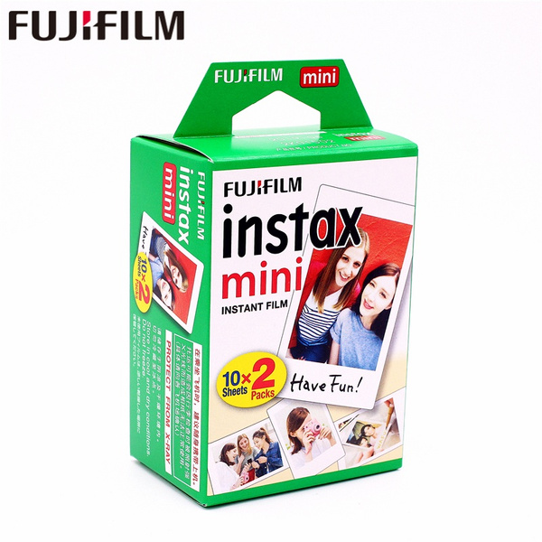 SKY BLUE 10 Monochrome 10 Fujifilm Instax Mini Instant Film 4-PACK BUNDLE SET Twin 20 90 8 70 7s 50s 25 300 Camera SP-1 Printer Black Frame 10