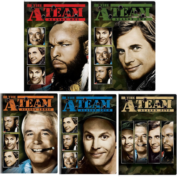 The A-Team Season 1 2 3 4 5 Complete Series Movies Popular American TV  Series Poster