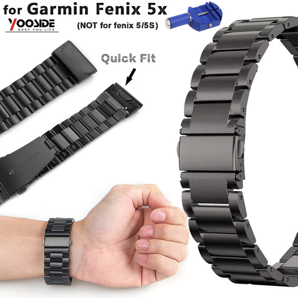 Garmin fenix 3 online stainless steel watch strap