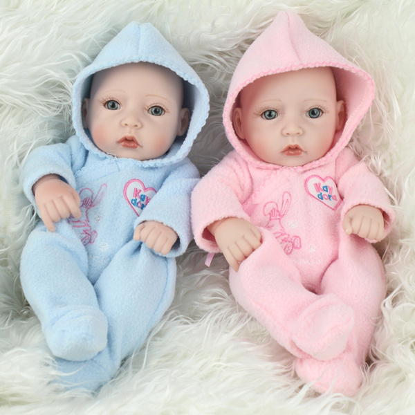 lifelike twin baby dolls