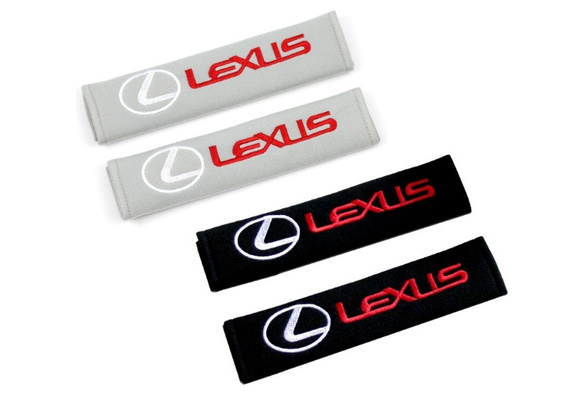 2pcs lot Grey Black Cotton Seat Belt Covers Cases Auto Accessories Car Shoulder Pads Cushions for Lexus rx300 rx330 rx350 is250 gs300 gx470 Wish