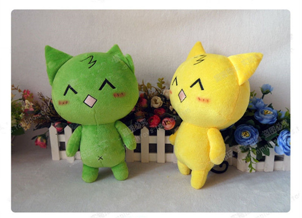 Mogeko Castle Cute Cat Stuffed Doll Anime Cosplay Throw Pillow Plush Toy 26CM 