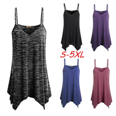 Summer, Vest, Plus Size, Tank