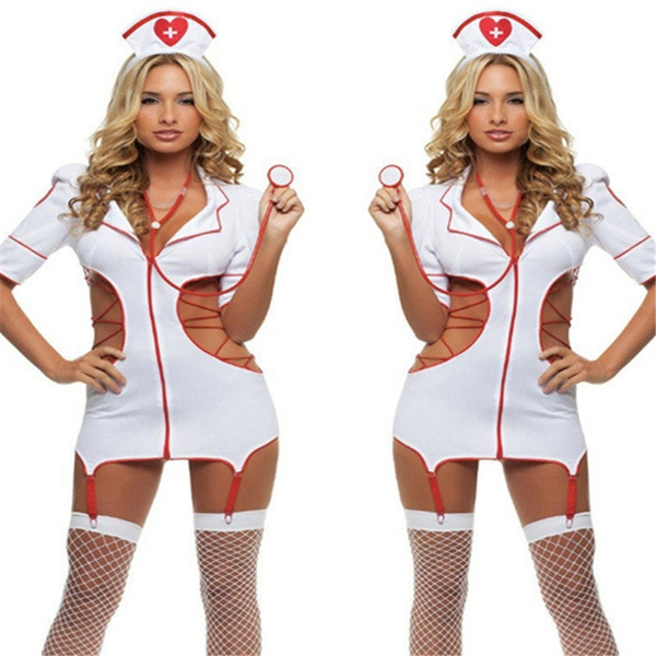 Sexy Nurse Costume Erotic Costumes Sexy Maid Lingerie Sexy Role Play Women Erotic Lingerie Sexy Underwear Games Cosplay Uniform Wish